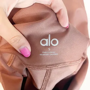 Alo Yoga Airlift 7/8 High-Waisted Leggings Dusty Rose Pink Small thumbnail 2