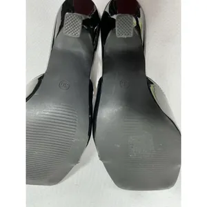 Womans New Slip On Stiletto Sandals Black Eu 36 Us 5.5 Open Toe thumbnail 7