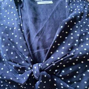 Capulet Blue  and White Polka Dot Bodysuit thumbnail 5