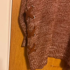 Blu Pepper Marled Brown Cardigan thumbnail 5