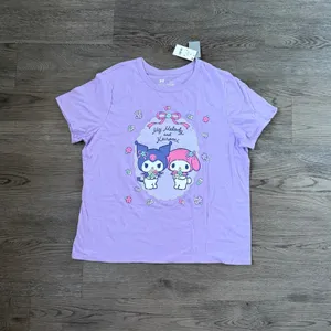 Sanrio My Melody and Kuromi Short Sleeve Graphic T-Shirt Size XL - Purple‎ - NWT thumbnail 4