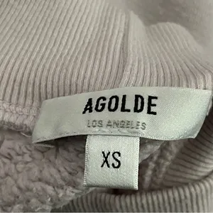 Agolde Tarron Mockneck Pullover Fondant Heather Sweater thumbnail 4