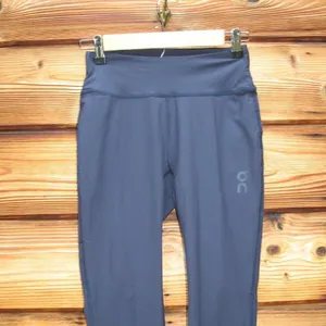 NWT On Cloud Running Active Tights Blue Leggings Pants thumbnail 7