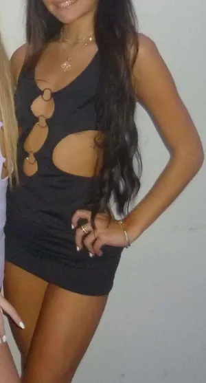 Edikted black mini dress thumbnail 2