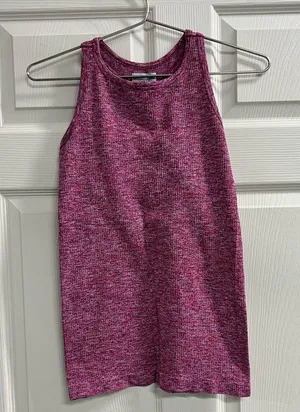 Athleta Maroon Racer Back Athletic Tank Top - Small - VGUC thumbnail 1