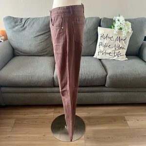 Chocolate Brown Straight Leg Jeans thumbnail 4