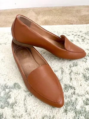 Old navy Slip-On Flats Brown Loafers thumbnail 1