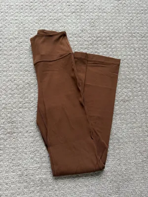 Lululemon High Rise Flared Legging - Roasted Brown thumbnail 4