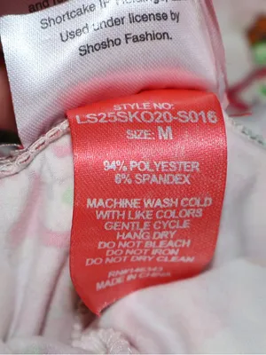Strawberry Shortcake Skort M Pink thumbnail 4