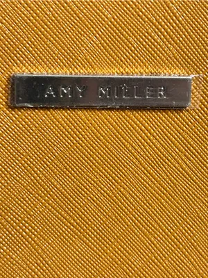 Amy Miller Women’s Two-Tone Orange & Black Tote Bag Purse NWT thumbnail 5