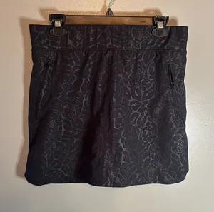 Orvis Women's Embossed Pull-On Vacation Sports‎ Skirt/Skort Size Small thumbnail 1