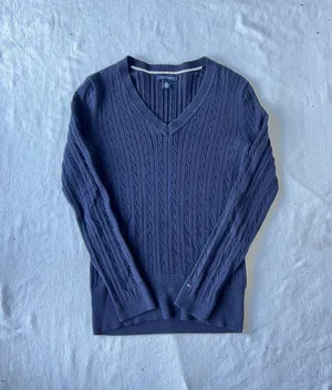 Tommy Hilfiger Women’s Lightweight Knit Sweater - Size M thumbnail 1