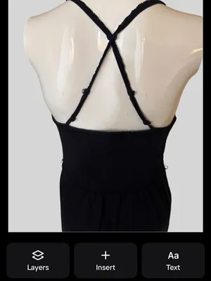American Eagle Outfitters Navy Lace-Detail Dress thumbnail 5