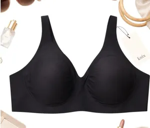 Knix Black Wireless Seamless Support Bra Womens Medium New With Tags Comfort NWT thumbnail 1