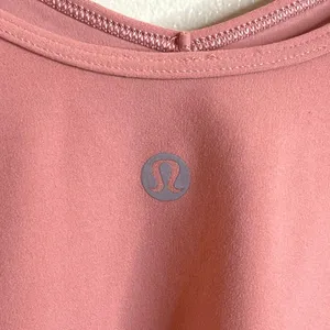 lululemon Align V-Neck Long Sleeve Shirt Pink Savannah Size 10 Nulu Athleisure thumbnail 7