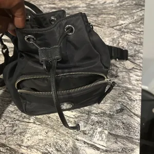 Tory Burch Black Logo Detail Bag thumbnail 15