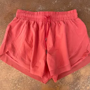Target Halara Blue Mid Rise Drawstring Contrast Mesh 2-in-1 Flowy Running Shorts 3'' sz s #activewear #gymrat #runclub thumbnail 4