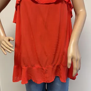 Free People Spaghetti Strap Ruffle Top thumbnail 3