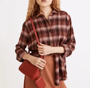 Madewell Oversized Ex-Boyfriend Button Down Flannel thumbnail 1