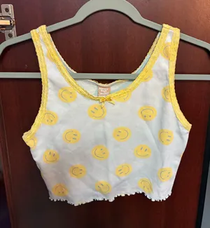 Women’s Sleep Tank Messy Bun Just Chillin Brand Size Small thumbnail 1
