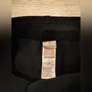 Chico's Straight Leg Black Dress Pants Size 00 thumbnail 4