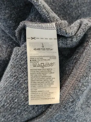 Banana Republic Womens Heather Blue Quarter Zip Pullover Sweater Size Large thumbnail 8
