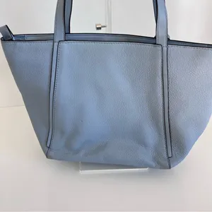 Michael Kors Whitney‎ Pebbled Leather Tote Pale Blue thumbnail 3