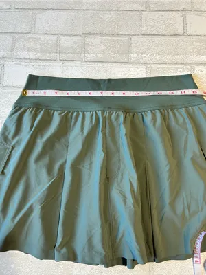 Offline Active Green mini Skort with pockets Golf Tennis size large thumbnail 4