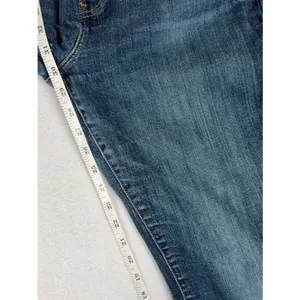 Levi's 515 Bootcut Jeans Women's 12M (32x30) Dark Wash Flap Pockets Western Y2K thumbnail 6