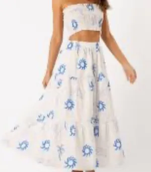 Petal + Pup Francesca 2 Piece Set Skirt & Smock Top Size Large thumbnail 4