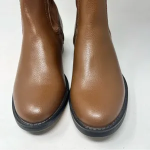 Etienne Aigner Codona Riding Boots Womens 7 Brown Leather Suede Knee High thumbnail 4