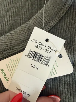 Aerie Ribbed Long Sleeve Top thumbnail 3