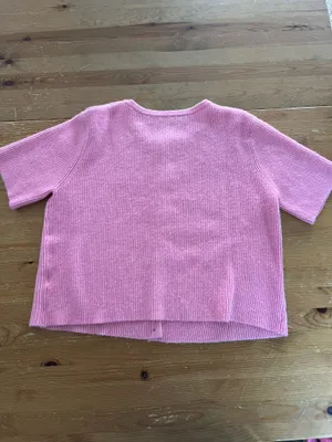 Pink Cardigan Size L thumbnail 3