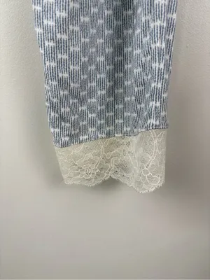 Eberjey Lace-Trimmed Sleep Pants Women's Size Small Modal/Spandex thumbnail 2