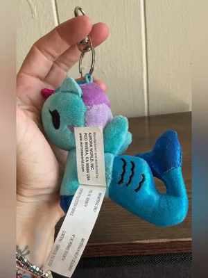 A Rare HTF Tokidoki Mermicorno Sailor plush clip-on keychain Keyring thumbnail 2