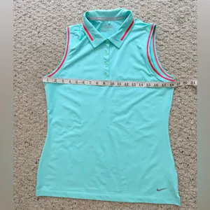NIKE Golf Tour Performance Sleeveless Polo Top thumbnail 4