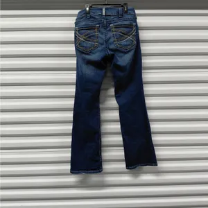 Ariat REAL Denim Womens Bootcut Jeans Size 31S Blue Western Cowgirl Equestrian thumbnail 2