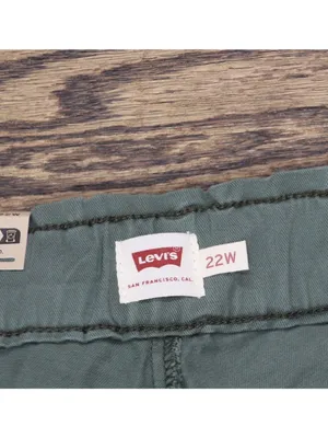 NWT Levi's Womens Off Duty Jogger Slouchy Pants A19540005 Thyme Green 22W thumbnail 5