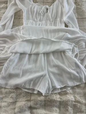 Hollister Long Sleeve Romper Dress With Pockets thumbnail 3