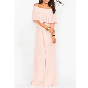 NWOT SHOW ME YOUR MUMU SMYM Hacienda Maxi Dress Dusty Blush XXL thumbnail 2