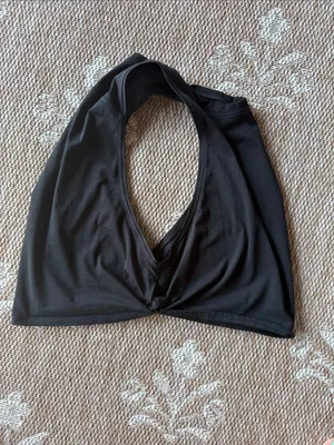 Yogalicious Black Cropped Tank Top - Women's Sleeveless Top 332 LGW6 thumbnail 2