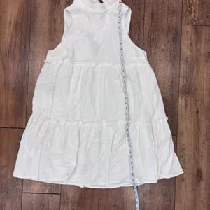 Tuckernuck Pomander Place White Gauze Cotton Morgan Swing Dress L Fairy Garden thumbnail 10