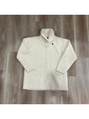 Vintage Lauren Ralph Lauren Women's Hand-Knit Wool Swiss Alps Ski Winter Sweater thumbnail 2