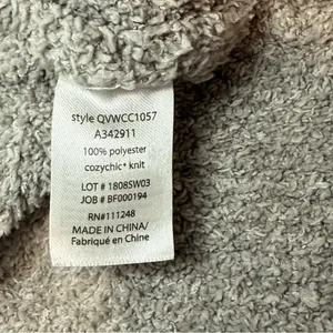 Barefoot Dreams Cozy Chic‎ Cali Cardi Longline Knit Cardigan Lounge Small Gray thumbnail 12