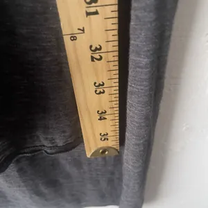 Anthropologie Sloane Rouge Large‎ Sheer Minimalist Grey Oversized Tunic Blouse thumbnail 9