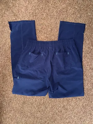 Scrubstar Navy Elastic-Waist Utility Joggers thumbnail 3