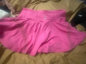 Free people Women's Pink Flared Skirt thumbnail 1