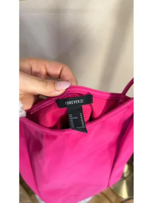 Size M FOREVER 21 summer dress pink thumbnail 3