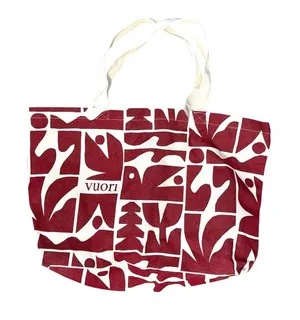 Vuori Limited Edition Cody Hudson abstract print canvas tote BT 3622 thumbnail 1