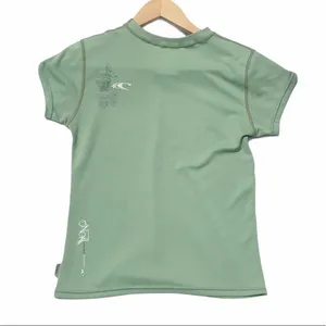 O'Neill Green Butterfly Print‎ Fitted Swim Shirt thumbnail 2